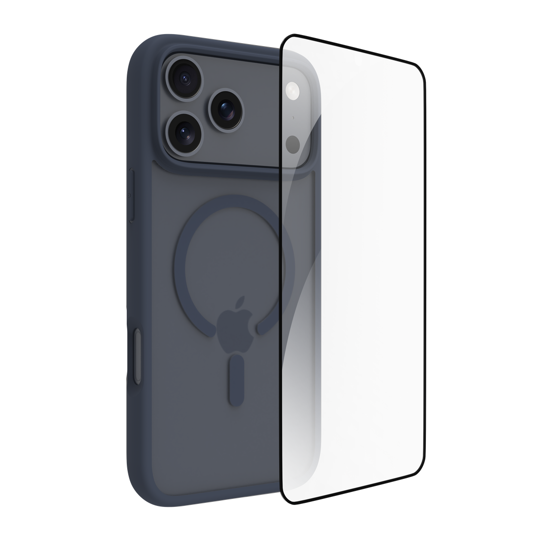 Funda iPhone 17 Pro Max MS Azul + ECO PROTECTOR