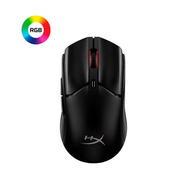 <p>HyperX Pulsefire Haste 2 Mini: rat&oacute;n gaming inal&aacute;mbrico (negro). Factor de forma: Ambidextro. Tecnolog&iacute;a de detecci&oacute;n de movimientos: &Oacute;ptico, Interfaz del dispositivo: RF Wireless + Bluetooth + USB Type-A, Resoluci&oacute;n de movimiento: 26000 DPI, Tipo de botones: Botones presionados, Cantidad de botones: 6, Tipo de desplazamiento: Rueda, Aceleraci&oacute;n (m&aacute;x.): 50 G. Iluminaci&oacute;n de color: Multi. Fuente de energ&iacute;a: Bater&iacute;as/Cable. Color del producto: Negro</p>