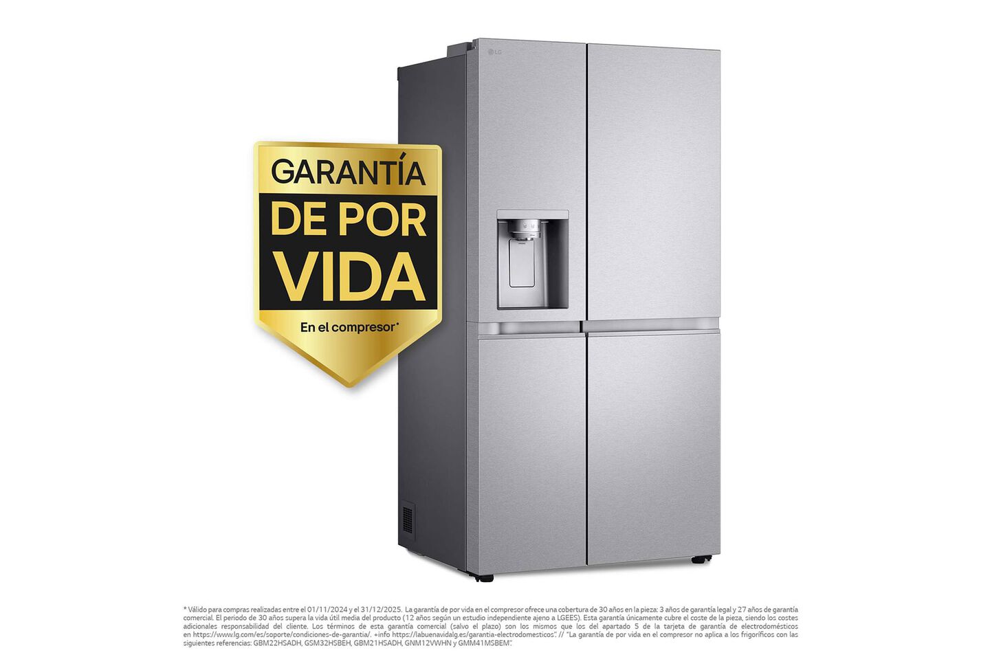 Frigor&iacute;fico Side by Side 628 L con DoorCooling+, Fresh Converter y tecnolog&iacute;a Wi-Fi.