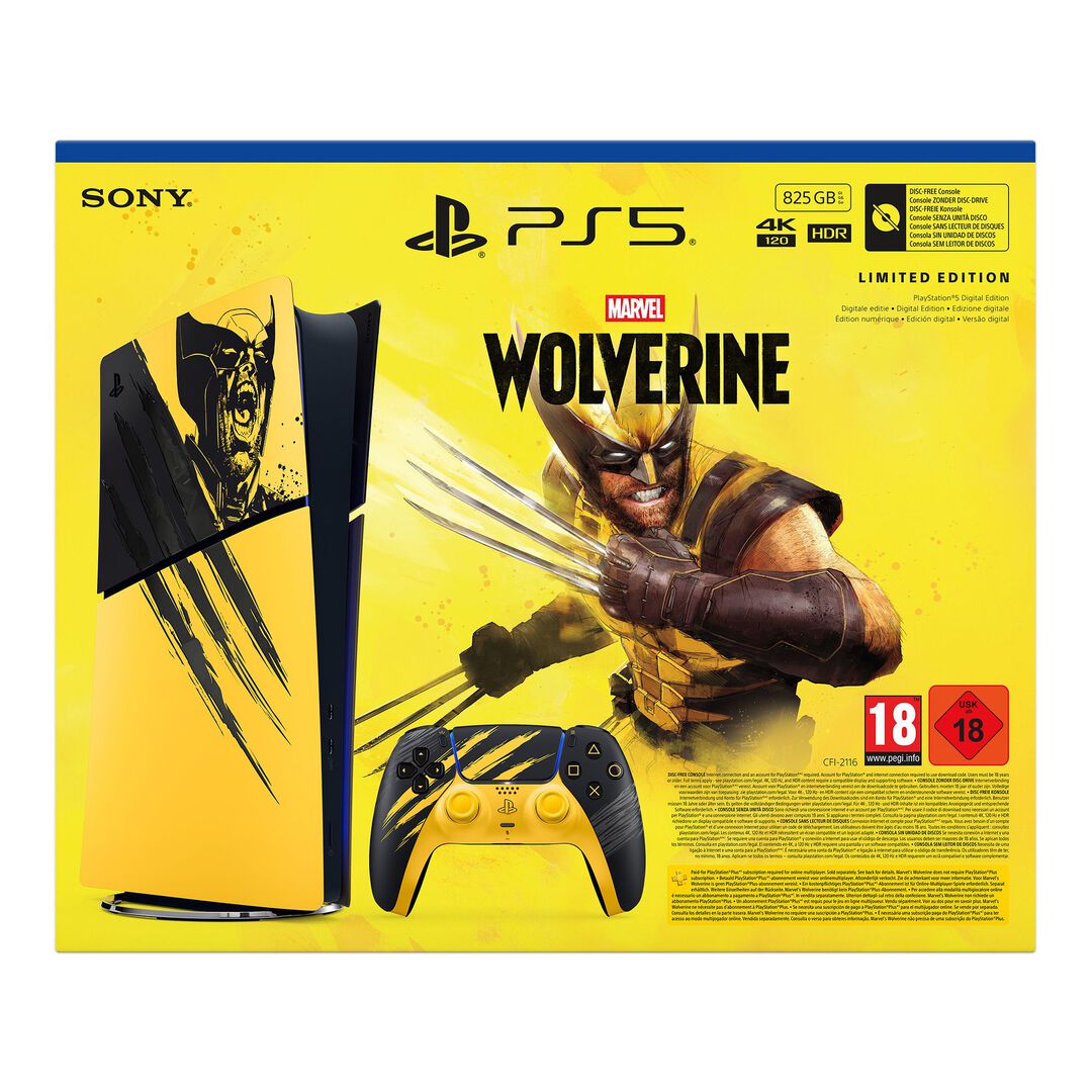 PREVENTA PS5 Marvel Lobezno Amarillo de Combate