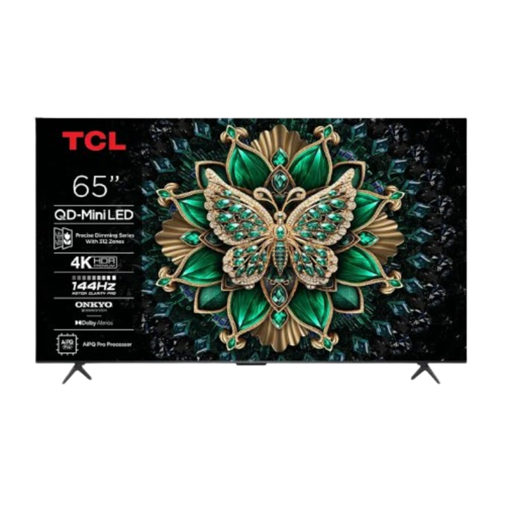 Televisor MINILED 65" 4K TCL 65C6K Google TV Clase F