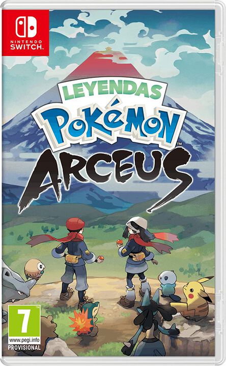LEYENDAS POK&Eacute;MON ARCEUS SWITCH JUEGO F&Iacute;SICO LANZAMIENTO 28 DE ENERO
IDIOMAS:
    
El nuevo Leyendas Pok&eacute;mon Arceus supone un viaje al Sinnoh de hace muchos a&ntilde;os para capturar, explorar e investigar sus Pok&eacute;mon salvajes y crear la primera Pok&eacute;dex de la regi&oacute;n.
Para atrapar a un Pok&eacute;mon en Leyendas Pok&eacute;mon: Arceus, tendr&aacute;s que observarlo y aprender c&oacute;mo se comporta para, despu&eacute;s, acercarte sigilosamente, apuntar con la Pok&eacute; Ball &iexcl;y hacerte con &eacute;l!
Tambi&eacute;n tendr&aacute;s la ayuda de tus Pok&eacute;mon a la hora de combatir contra los Pok&eacute;mon salvajes que quieras atrapar. No tienes m&aacute;s que lanzar la Pok&eacute; Ball que contiene a tu Pok&eacute;mon cerca de un Pok&eacute;mon salvaje, y el combate se iniciar&aacute; autom&aacute;ticamente. Para luchar, elige entre los movimientos que tu aliado conoce.
 
Video will open in a new window
Esta aventura te llevar&aacute; a la regi&oacute;n de Sinnoh, donde transcurr&iacute;an Pok&eacute;mon Diamante y Pok&eacute;mon Perla. Sin embargo, hay que remontarse muchos a&ntilde;os atr&aacute;s, antes incluso de que se concibiera la idea de ser Entrenador o Entrenadora Pok&eacute;mon o de la existencia de una Liga Pok&eacute;mon.
Te encontrar&aacute;s con Pok&eacute;mon viviendo en estado salvaje en entornos muy poco acogedores, que te descubrir&aacute;n una regi&oacute;n de Sinnoh muy distinta a la que tal vez recuerdes de Pok&eacute;mon Diamante o Pok&eacute;mon Perla.
Cuando empieces tu aventura, podr&aacute;s elegir a Rowlet, Cyndaquil u Oshawott para que te acompa&ntilde;en en tu tarea de crear la primera Pok&eacute;dex de la regi&oacute;n.
Llegaron de la mano de un Profesor Pok&eacute;mon que los encontr&oacute; durante sus investigaciones en varias regiones.
Pokemon Iniciales:
Rowlet
Este Pok&eacute;mon proviene de la regi&oacute;n de Alola. Durante el d&iacute;a acumula energ&iacute;a mediante la fotos&iacute;ntesis y por la noche se vuelve m&aacute;s activo. Se aproxima a sus enemigos planeando por el aire sin hacer el menor ruido y les propina unas patadas de lo m&aacute;s poderosas antes de que se den cuenta.
Cyndaquil
Este Pok&eacute;mon proviene de la regi&oacute;n de Johto. Es t&iacute;mido y siempre se enrosca como una pelota. Si se asusta, las llamas de su lomo arden con m&aacute;s fuerza. Si le atacan, enciende el lomo para protegerse.
Oshawott
Este Pok&eacute;mon proviene de la regi&oacute;n de Teselia. Ataca con la vieira de su ombligo. En cuanto para un ataque, pasa al contraataque sin dilaci&oacute;n. Tambi&eacute;n la usa como instrumento para cortar las bayas que est&eacute;n duras.
&iquest;Quien es Arceus?
La clave de esta historia es el Pok&eacute;mon Arceus. Se dice que es el responsable de crear todo lo que hay en el mundo. &iquest;Qu&eacute; conexi&oacute;n tendr&aacute; este Pok&eacute;mon con tu aventura?