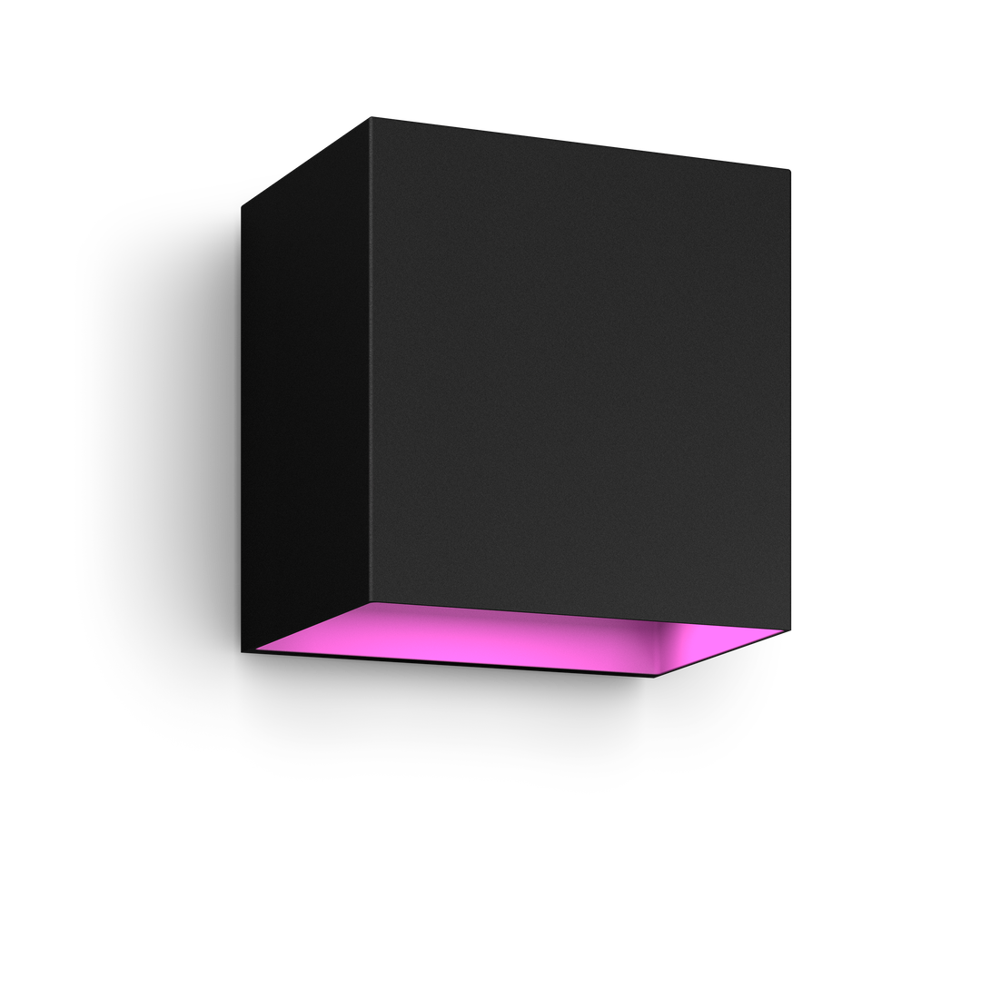 Aplique exterior Resonate Downward negro W&C