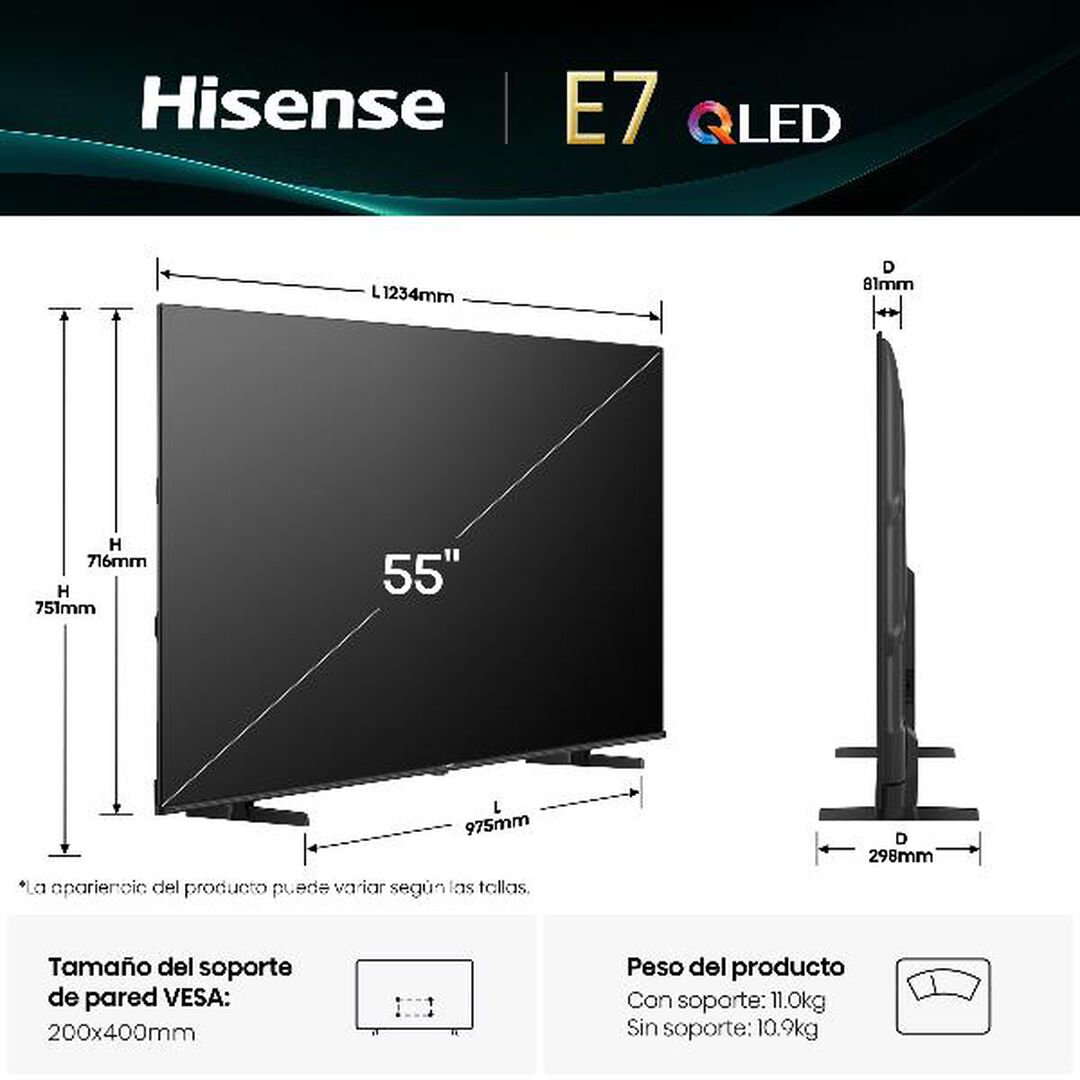 Television 55 55E7Q