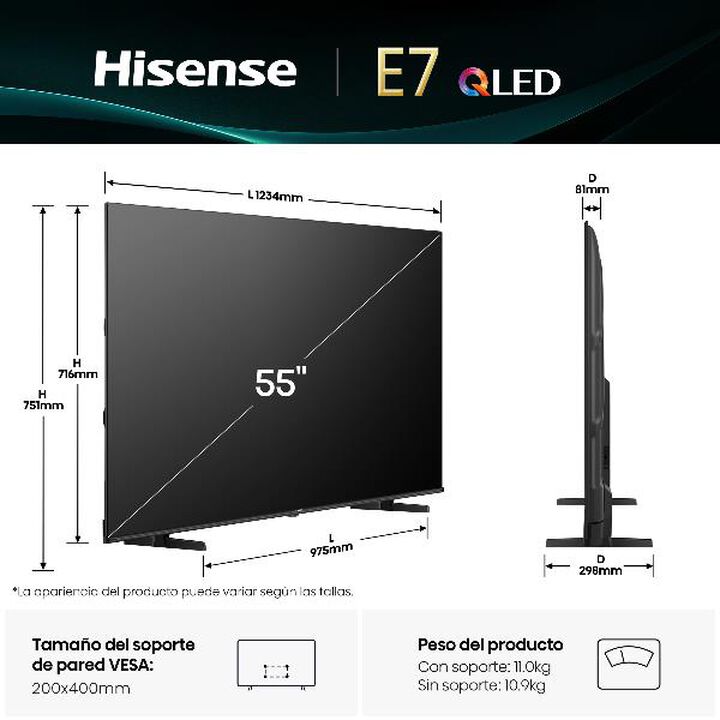 Television 55 55E7Q