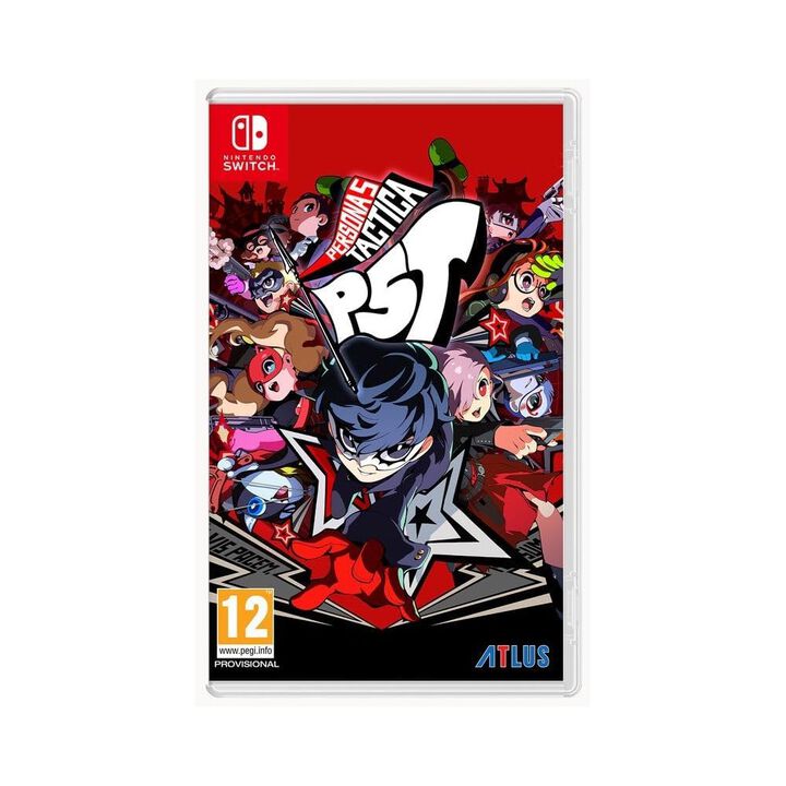 PERSONA 5 TACTICA JUEGO F&Iacute;SICO PARA NINTENDO SWITCH

Enciende la llama de tu coraz&oacute;n: &iexcl;Comienza una emotiva revuelta!
Tras un extra&ntilde;o incidente, los Ladrones Fantasma se aventuran en un reino extra&ntilde;o cuyos habitantes viven bajo una tiran&iacute;a. Rodeados por un grupo militar, los legionarios, se ven en grave peligro hasta que una misteriosa revolucionaria llamada Erina los rescata y les ofrece un trato tentador a cambio de su ayuda. &iquest;Cu&aacute;l ser&aacute; la verdad que se esconde tras Erina y el trato que ofrece a los Ladrones Fantasma?

    Una emotiva revoluci&oacute;n: Lidera una revuelta del coraz&oacute;n en una historia que tiene lugar en el emblem&aacute;tico universo de Persona.
    Crea el escuadr&oacute;n de tus sue&ntilde;os: Re&uacute;ne un equipo estelar de h&eacute;roes para enfrentarte a enemigos poderosos en emocionantes combates por turnos.
    Combate din&aacute;mico: Acaba con tus enemigos con un amplio arsenal que te permitir&aacute; derrotarlos con estilo.