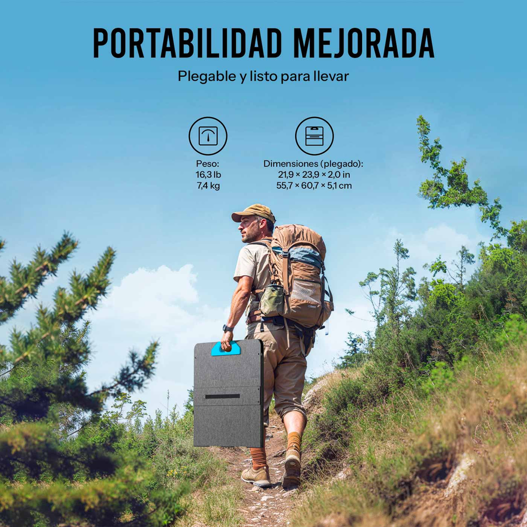 Panel Solar Plegable PS200 200W