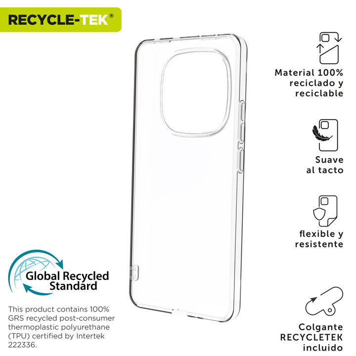 La protección del medio ambiente es, hoy en día, una preocupación en todo momento, junto a la preocupación de proteger nuestro Smartphone. Con las fundas recycletek de muvit for change, proponemos una gama de fundas reciclables, fabricadas con fundas usadas y viejas. Una manera responsable de proteger nuestro smartphone. Porque contribuir en la lucha contra la contaminación y proteger nuestro eco sistema, debe formar parte de nuestros gestos cotidianos.