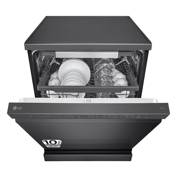 Lavavajillas 14 servicios con vapor, QuadWash, autosecado y conectividad Wi-Fi.