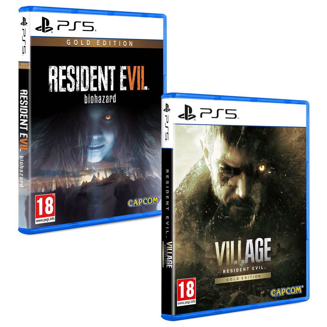 Pack Resident Evil: 7 Gold + Village Gold PS5