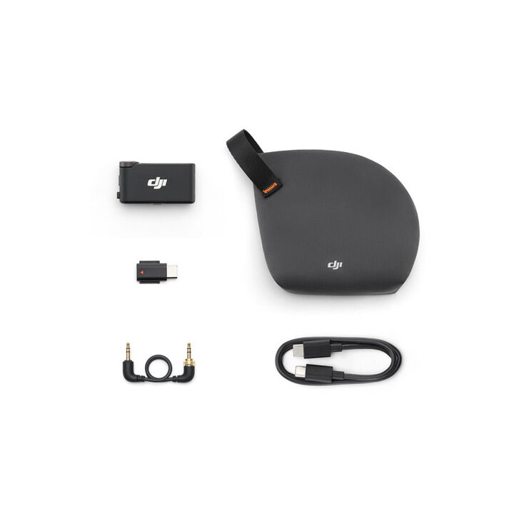 Receptor DJI Mic 3 "Ligero e intuitivo, almacenamiento compacto"