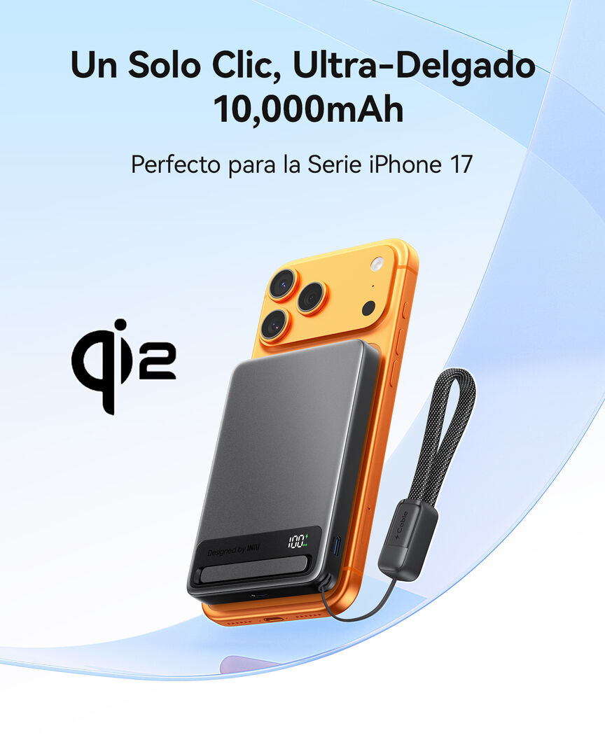 Power bank	MagPro Slim 10000 mAh Black