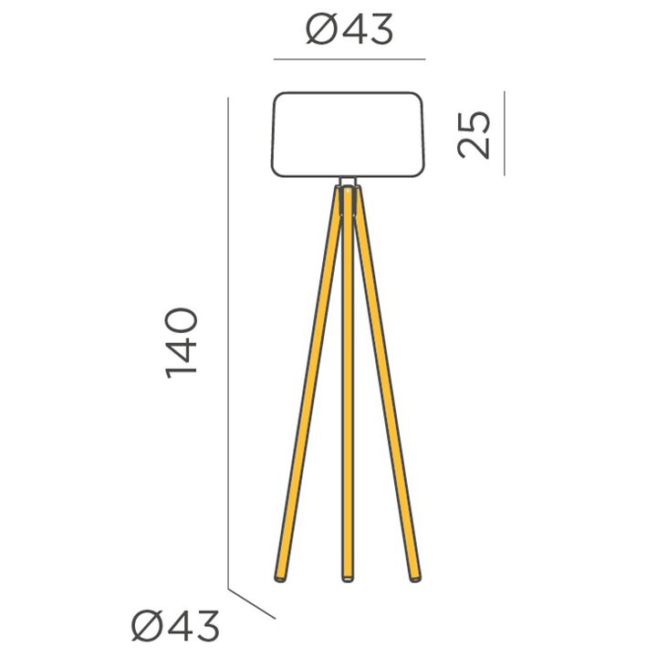 L&aacute;mpara pie Chloe Solar & Bater&iacute;a Luz RGBWW
