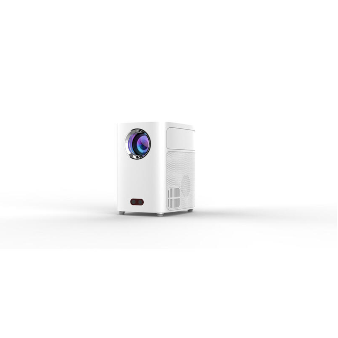 Proyector Strong Q1 HD 300 L&uacute;menes 120" LED LCD Port&aacute;til, que cabe en cualquier mochila y lleva im&aacute;genes n&iacute;tidas a cualquier lugar.