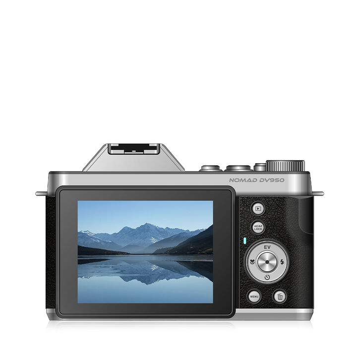 <p>Ligera, compacta y con zoom &oacute;ptico real, la <b>Nomad DC950</b> est&aacute; pensada para acompa&ntilde;arte a todas partes. Disfruta de grabaciones en 4K, fotos de hasta 64 MP, y estabilidad de imagen con tecnolog&iacute;a EIS anti-shake, todo con conexi&oacute;n inal&aacute;mbrica y una pantalla IPS n&iacute;tida. </p>
 
<p><b>Fotos y v&iacute;deos. </b>Captura im&aacute;genes n&iacute;tidas de hasta 64 MP y graba v&iacute;deos en calidad 4K. Adem&aacute;s, adapta tus capturas a cualquier situaci&oacute;n con 7 modos de fotograf&iacute;a diferentes. </p>
 
<p><b>Zoom &oacute;ptico real 10X. </b>Aprox&iacute;mate sin perder calidad gracias a su zoom &oacute;ptico de 10 aumentos, combinado con un zoom digital 2X para mayor versatilidad. </p>
 
<p><b>Estabilizaci&oacute;n avanzada EIS. </b>La funci&oacute;n anti-shake reduce las vibraciones y mejora la estabilidad en v&iacute;deos y fotos, ideal para tomas en movimiento. </p>
 
<p><b>Conectividad completa. </b>Conexi&oacute;n WiFi y USB, compatible con la app VD CAM para controlar la c&aacute;mara desde el m&oacute;vil y transferir contenido f&aacute;cilmente. Soporta tarjeta SD de hasta 256 GB. </p>
 
<p><b>Autonom&iacute;a y portabilidad. </b>Bater&iacute;a de 1.400 mAh con hasta 85 minutos de uso continuo. Incluye correa para colgar y una pantalla IPS de 2.88"" para visualizar tus capturas con comodidad. </p>
 
<p><b><u>Caracter&iacute;sticas t&eacute;cnicas:</u></b></p> 
<ul>
<li>Resoluci&oacute;n m&aacute;xima foto: 64M </li> 
<li>Resoluci&oacute;n m&aacute;xima v&iacute;deo: 4K </li> 
<li>Pantalla 2.88" IPS 640 x 480 </li> 
<li>Conexi&oacute;n inal&aacute;mbrica WIFI  </li> 
<li>Conexi&oacute;n USB  </li> 
<li>Compatible con tarjeta SD hasta 256GB </li> 
<li>Zoom &Oacute;ptico Real 10X &ndash; Zoom Digital 2X </li> 
<li>Funci&oacute;n antivibraci&oacute;n EIS anti-shake </li> 
<li>Tiempo de carga 3 horas </li> 
<li>Autonom&iacute;a de hasta 85 minutos </li> 
<li>Correa para colgar incluida</li> 
</ul>