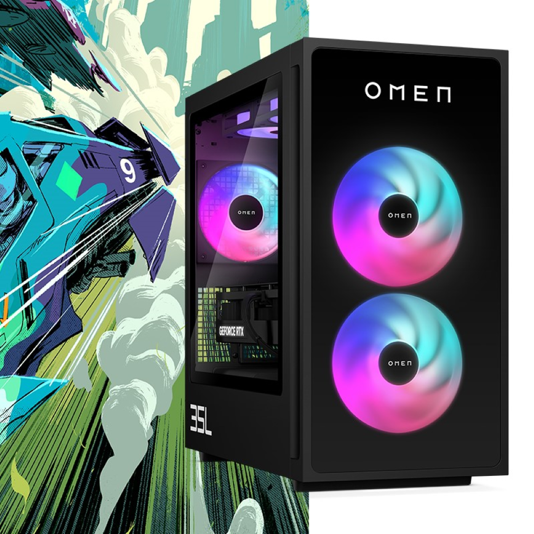 OMEN 35L Gaming Desktop GT16-0004NS I5-14400F 16/1T RTX DOS
