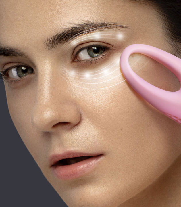 Masajeador superior a cualquier corrector de ojeras o crema de ojos antiarrugas. Tratamiento refrescante y profundo que elimina la hinchaz&oacute;n y las l&iacute;neas de expresi&oacute;n, y aumenta la absorci&oacute;n de los activos de tu mascarillas.