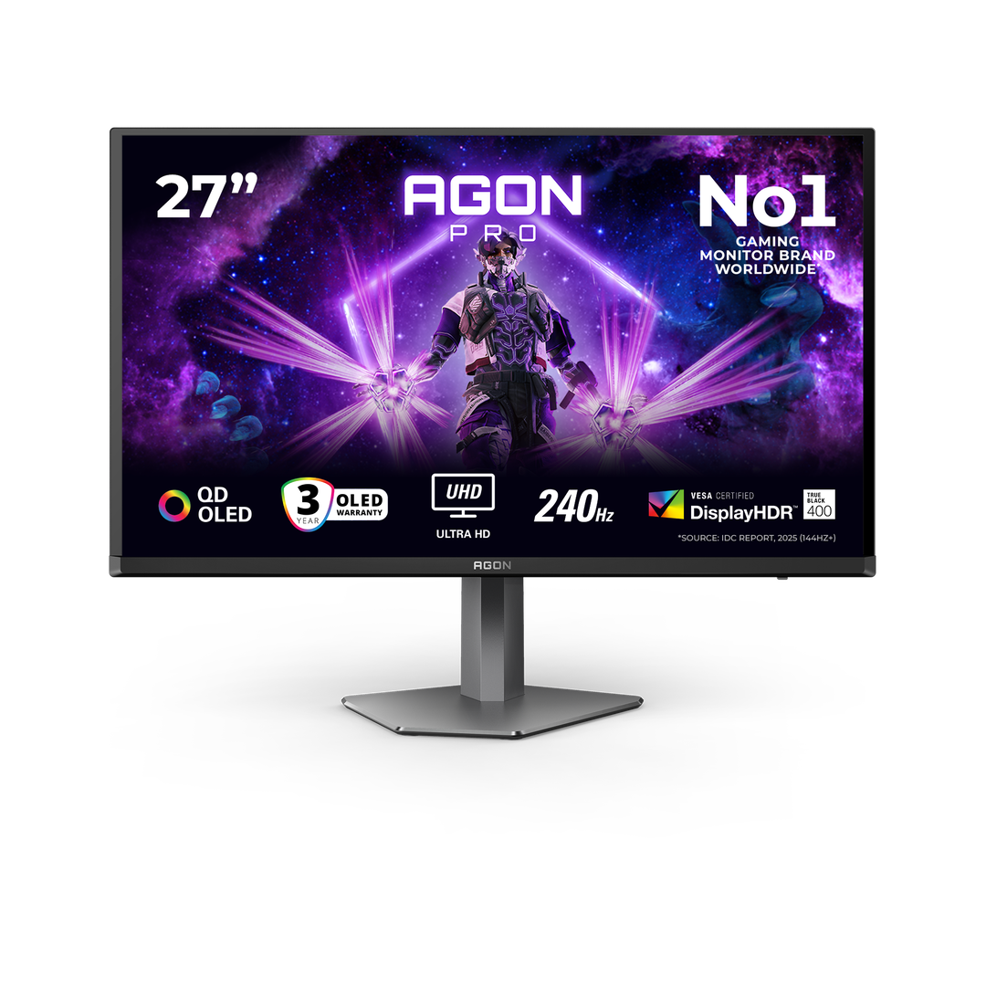 Monitor 27"  Agon Pro QD-OLED UHD