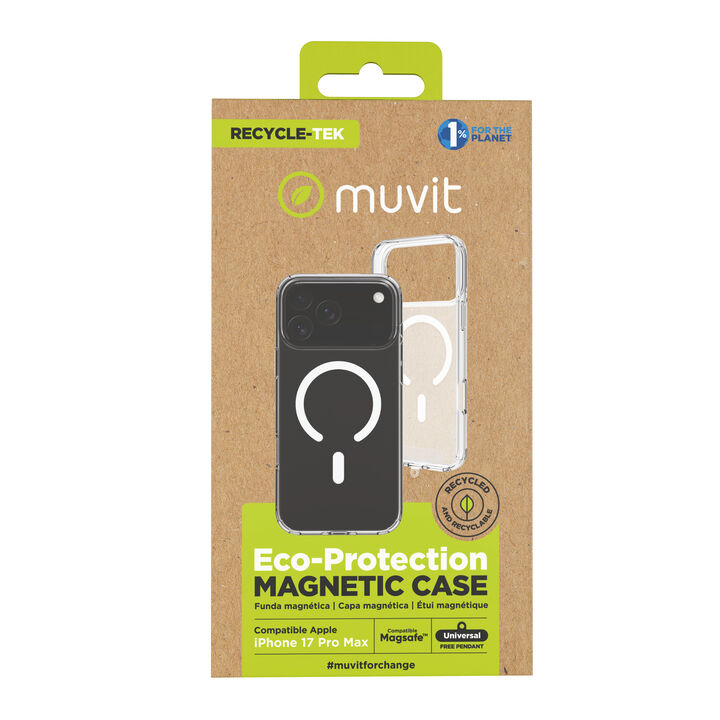 La protección del medio ambiente es, hoy en día, una preocupación en todo momento, junto a la preocupación de proteger nuestro Smartphone. Con las fundas recycletek de muvit for change, proponemos una gama de fundas reciclables, fabricadas con materiales reciclados. Una manera responsable de proteger nuestro smartphone. Porque contribuir en la lucha contra la contaminación y proteger nuestro ecosistema, debe formar parte de nuestros gestos cotidianos.