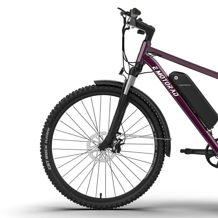 Una resistente Bicicleta el&eacute;ctrica MTB r&iacute;gida con un estructura de acero paso a paso, dise&ntilde;ado para paseos c&oacute;modos por la ciudad y senderos ligeros. Impulsado por un motor de 36V 250W con 5 niveles de asistencia al pedaleo, entrega hasta Alcance de 35 kil&oacute;metros en PAS. Caracter&iacute;sticas Neum&aacute;ticos 27,5&rdquo;, suspensi&oacute;n delantera, y frenos de disco con corte autom&aacute;tico para un viaje suave y seguro. Ideal para jinetes 5 a 6 pies con un Capacidad de carga de 110 kg.
