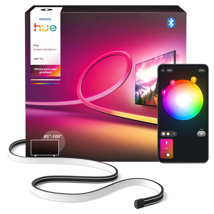 Tira Led Gradient Pro TV hasta 100'', RGBWWIC