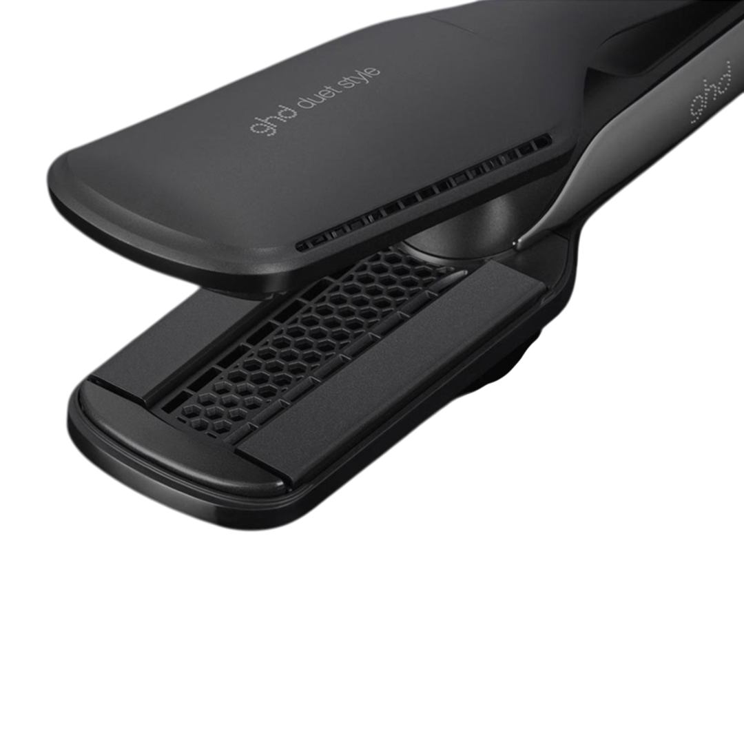 Plancha de pelo de aire caliente 2 en 1