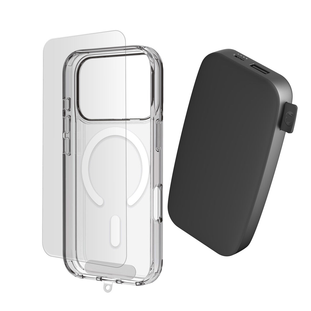 Pack Powerbank+Funda+Protector iPhone 17 Pro
