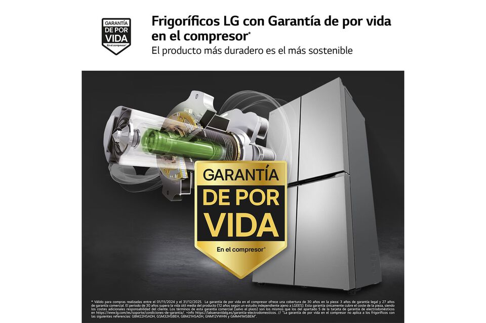 Descrube el frigorífico GMB860PYDE, mezcla de Glamour y eficiencia