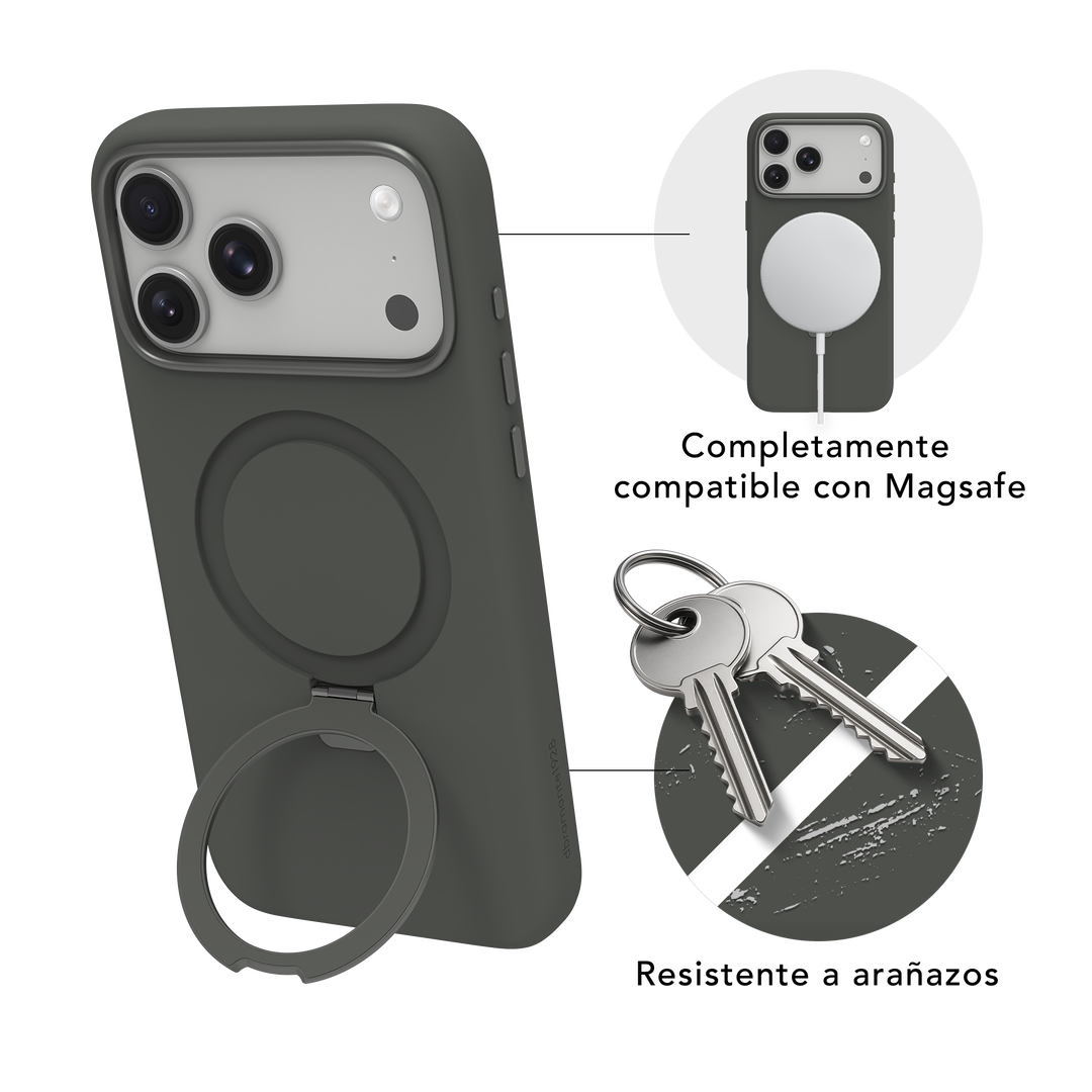 Funda iPhone 17 ProMax MS ICON Roskilde Negro