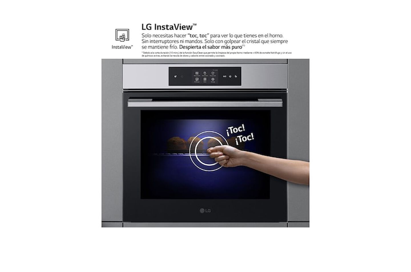 Horno LG Instaview 76 litros A++ Cocina Vapor y Freidora de Aire