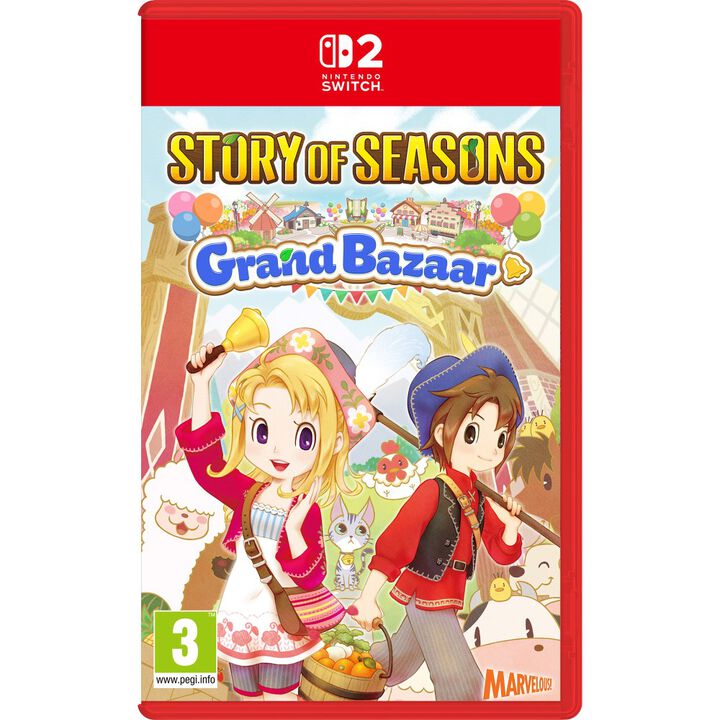STORY OF SEASONS GRAND BAZAAR SWITCH 2 EDITION PARA NINTENDO SWITCH 2 VERSI&Oacute;N ESPA&Ntilde;OLA