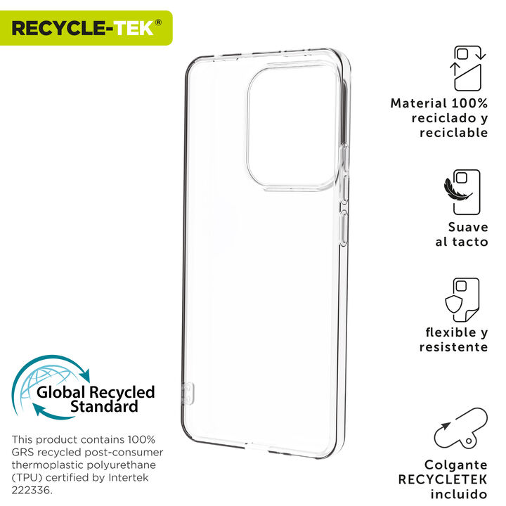 La protección del medio ambiente es, hoy en día, una preocupación en todo momento, junto a la preocupación de proteger nuestro Smartphone. Con las fundas recycletek de muvit for change, proponemos una gama de fundas reciclables, fabricadas con fundas usadas y viejas. Una manera responsable de proteger nuestro smartphone. Porque contribuir en la lucha contra la contaminación y proteger nuestro eco sistema, debe formar parte de nuestros gestos cotidianos.