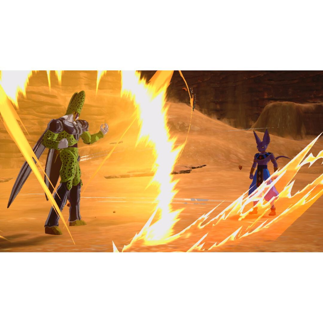 DRAGON BALL SPARKING ZERO SWITCH2 TARJETA LLAVE DE JUEGO PARA NINTENDO SWITCH 2 VERSIÓN ESPAÑOLA GARANTÍA EUROPEA
IDIOMAS:
Audio: Inglés y Japonés
Textos: Español, Inglés, Francés, Italiano, Alemán, Portugués, Ruso, Árabe.
DRAGON BALL: Sparking! ZERO lleva a un nuevo nivel el legendario estilo de juego de la serie Budokai Tenkaichi. Conviértete en un superguerrero y disfruta de los poderosos combates de Dragon Ball, que hacen temblar la tierra y superan todos los límites.
 
LA MEJOR ALINEACIÓN DE LA HISTORIA
Libera el poder de más de 180 luchadores de Dragon Ball Z, Dragon Ball Super, Dragon Ball GT y algunas películas de Dragon Ball, todos incluidos en el juego base. Cada personaje tiene sus habilidades, transformaciones y técnicas propias.
¡Domina el poder destructivo de los luchadores más fuertes que han aparecido en Dragon Ball!
 
ESPECTACULARES COMBATES 3D
Participa en trepidantes combates 3D que hacen honor al anime y a la saga de videojuegos, con efectos visuales impresionantes y auténticas técnicas de lucha, como choques de rayos, ataques frenéticos, movimientos ultrarrápidos o ataques definitivos capaces de arrasar el planeta.
 
LOS ENEMIGOS TE HACEN MÁS FUERTE
Desafía a jugadores en línea para poner a prueba tus habilidades, disfruta del multijugador local con hasta seis jugadores o conectad varias consolas para jugar en modo inalámbrico. Disputa intensos combates y conviértete en un superguerrero con los controles de movimiento inmersivos de los mandos Joy-Con™.
 
ABRE UN NUEVO CAMINO
Conquista las frenéticas batallas de la querida historia original o descubre y desbloquea nuevos encuentros con tus Guerreros Z favoritos, entre otras cosas. ¡Vuelve a vivir tus momentos favoritos de la serie a través de secuencias de vídeo que podrás experimentar desde la perspectiva de ocho personajes!
 
CREA, JUEGA Y COMPARTE
Recrea tus peleas favoritas de la historia de Dragon Ball o da vida al combate que siempre has soñado con tus personajes favoritos. Comparte tus creaciones con otros fans y disfruta de combates que cobran vida gracias a la imaginación de jugadores del mundo entero.
 
* Además de esta edición, también están disponibles las ediciones Deluxe y Ultimate. Ten cuidado para no comprar el mismo contenido por duplicado.