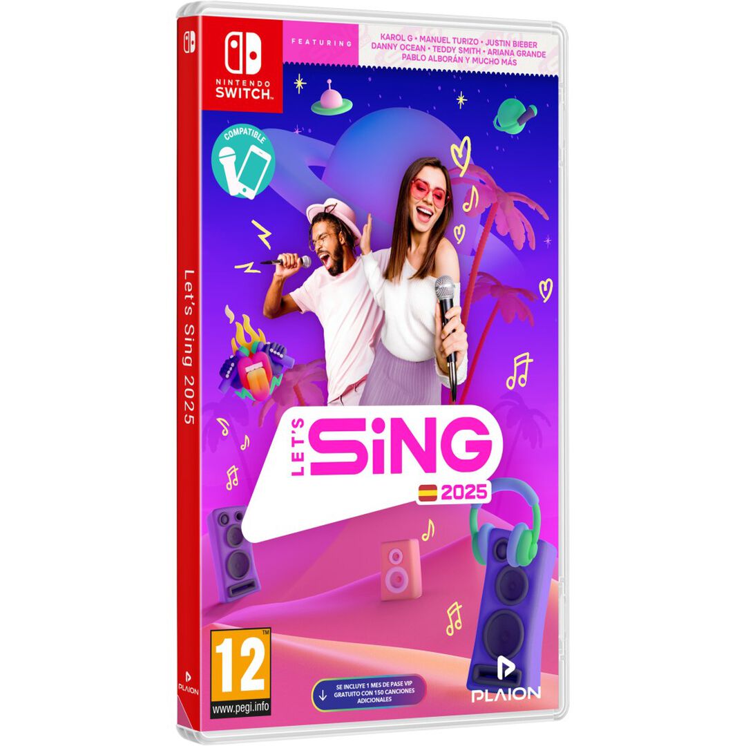 Videojuego Let&acute;s Sing 2025 Switch
