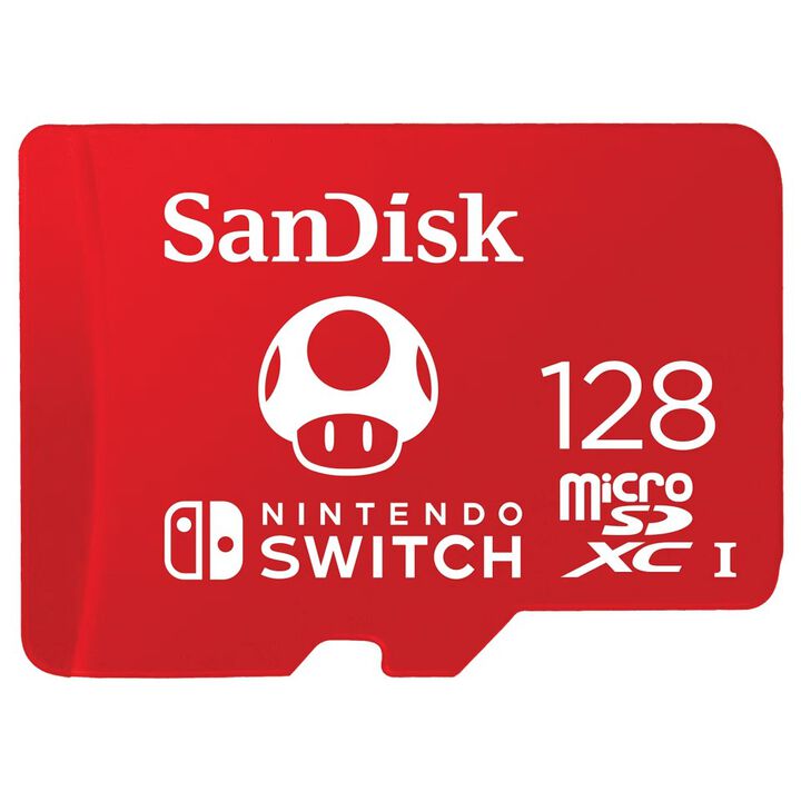 Descripci&oacute;n:

La tarjeta microSDXC SanDisk para la consola de juegos Nintendo Switch est&aacute; dise&ntilde;ada para proporcionar un almacenamiento fiable a medida que conquistas nuevos niveles.

Esta tarjeta microSDXC de SanDisk solamente es compatible con Nintendo Switch (y no con Nintendo Switch 2).

Si necesitas ampliar tu capacidad de almacenamiento en Nintendo Switch 2, consulta la selecci&oacute;n de tarjetas microSD Express.

Espacio para explorar

A&ntilde;ade hasta 128 GB* de almacenamiento a tu Nintendo Switch en cuesti&oacute;n de segundos y descansa tranquilo sabiendo que tienes espacio para tus juegos favoritos.

Sum&eacute;rgete en el juego r&aacute;pidamente

Con velocidades de transferencia de hasta 100 MB/s1, la tarjeta microSDXC de SanDisk para Nintendo Switch ofrece un alto rendimiento constante para que puedas cargar juegos r&aacute;pidamente.

Almacena m&aacute;s, lleva menos

Con la microSDXC de SanDisk para Nintendo Switch, podr&aacute;s guardar tus juegos digitales favoritos en un solo lugar para estar listo para jugar en cualquier momento.

Garant&iacute;a limitada de por vida

La tarjeta microSDXC de SanDisk para Nintendo Switch est&aacute; respaldada por una garant&iacute;a limitada de por vida, por lo que tus juegos siempre tendr&aacute;n un espacio fiable al que llamar hogar.

Informaci&oacute;n

*1 GB = 1 000 000 000 bytes. El almacenamiento real del usuario es menor.

1. 128 GB-256 GB: Velocidad de lectura de hasta 100 MB/s; velocidad de escritura de hasta 90 MB/s. 64 GB: Velocidad de lectura de hasta 100 MB/s; velocidad de escritura de hasta 60 MB/s. Seg&uacute;n pruebas internas; el rendimiento puede ser inferior en funci&oacute;n de la interfaz del host del dispositivo, las condiciones de uso y otros factores. 1 MB = 1 000 000 bytes.