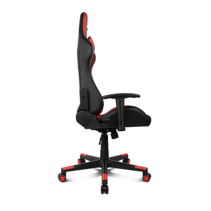 <p>La silla gaming Drift DR90 Pro V8 es la elecci&oacute;n perfecta para jugadores y personas que pasan largas horas frente al ordenador. Su dise&ntilde;o ergon&oacute;mico incluye reposabrazos ajustables en altura y &aacute;ngulo lateral, lo que proporciona un soporte &oacute;ptimo para mantener una postura c&oacute;moda. La estructura de metal garantiza estabilidad y un desplazamiento suave, mientras que el tapizado en tela suave de alta calidad permite una buena transpiraci&oacute;n durante las sesiones prolongadas. Con un pist&oacute;n de gas de clase 4, esta silla soporta hasta 150 kilos y ofrece un ajuste de altura vers&aacute;til. Su respaldo reclinable hasta 135 grados se adapta a la forma de la espalda, facilitando el juego, el trabajo o el descanso. Adem&aacute;s, incorpora cojines lumbar y cervical que ayudan a mantener una buena postura y cuidan la salud de la espalda y el cuello, permitiendo disfrutar de largas horas de uso sin molestias.</p>