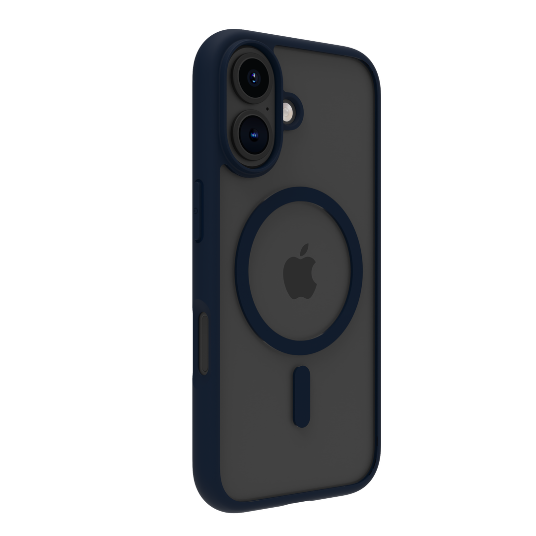 Funda  iPhone 16 Magsafe Azul Marino Grenen