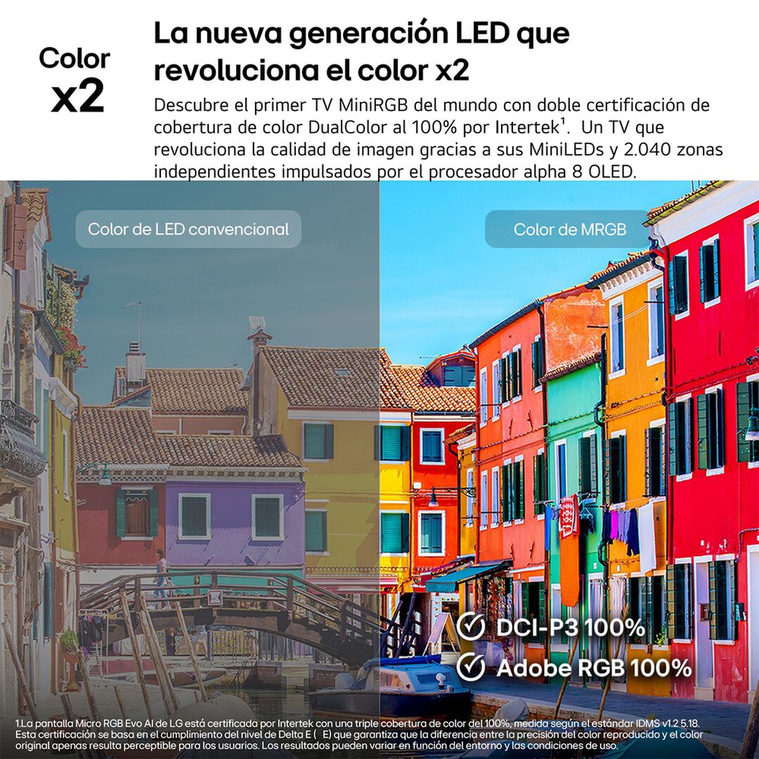 Smart TV MRGB AI 86 pulgadas 4K 86MRGB88B6B