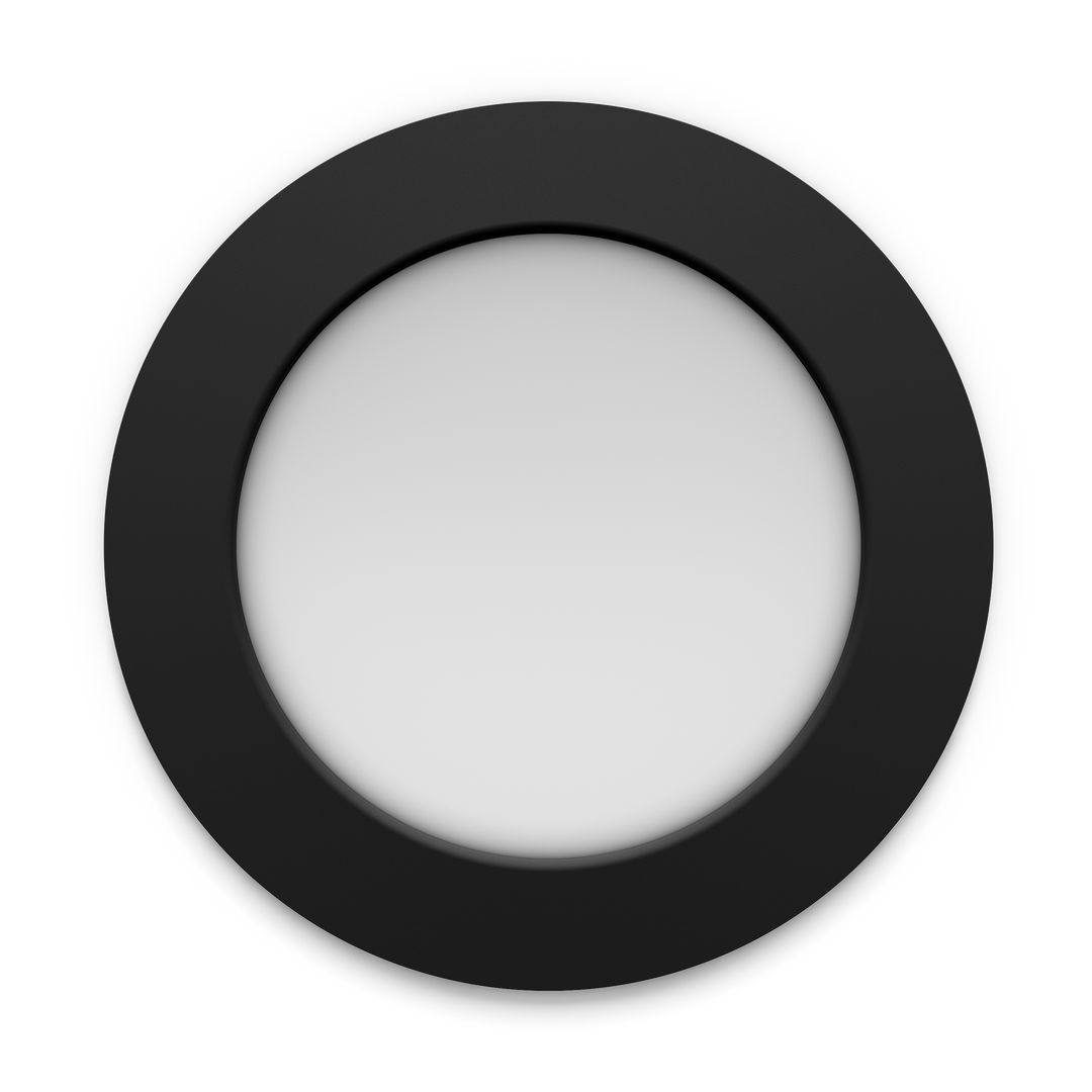 Empotrable Downlight Slim L W&C redondo negro