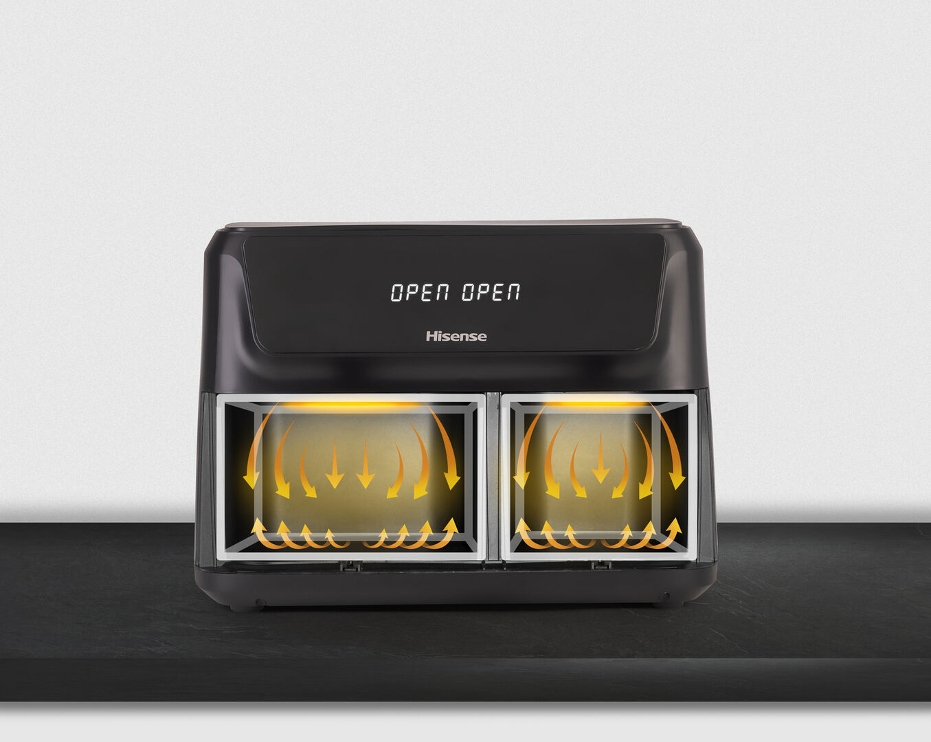Freidora de Aire Doble Cesta 11 L &ndash; HAF2700DCD