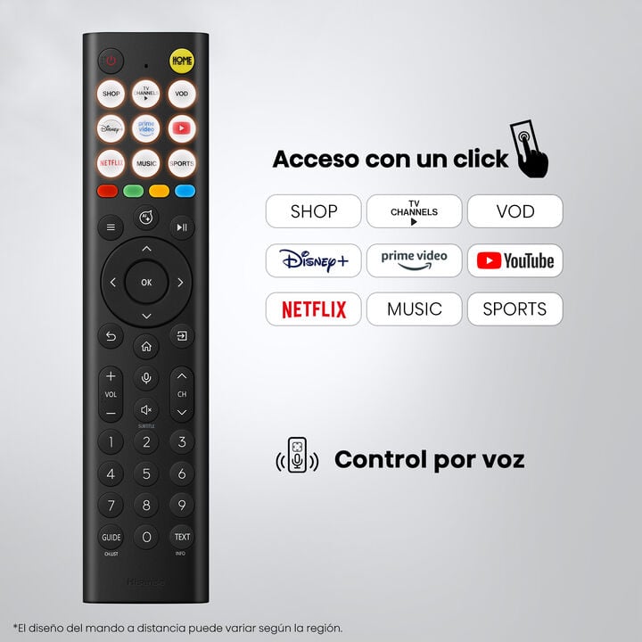 TV 4K UHD Hisense 85E7S PRO con Smart TV