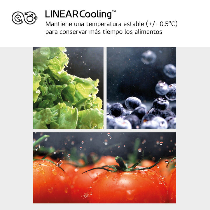 Frigor&iacute;fico americano LG con InstaView y dispensador de agua y hielo sin toma.