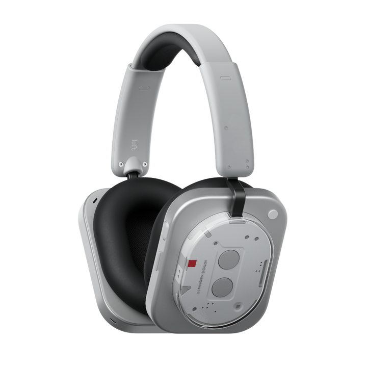 Auriculares Nothing (1) con sonido de alta fidelidad equilibrado, voces claras y graves profundos, impulsados por un driver de 40 mm de dise&ntilde;o personalizado que garantiza un audio n&iacute;tido y sin distorsi&oacute;n incluso a alto volumen.