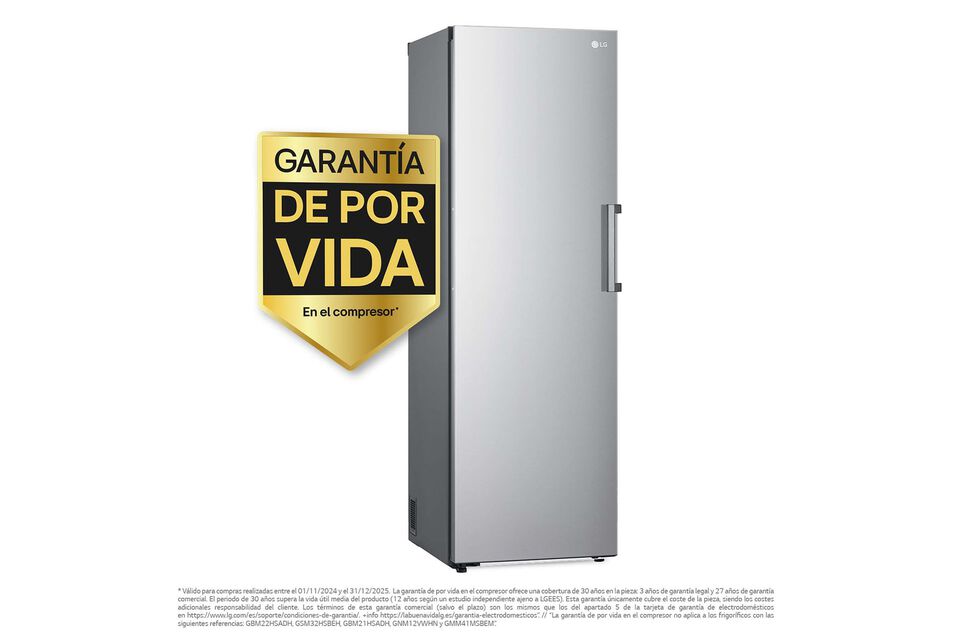 Congelador 324 L Inox con No Frost, compresor eficiente y cajones Big Zone.