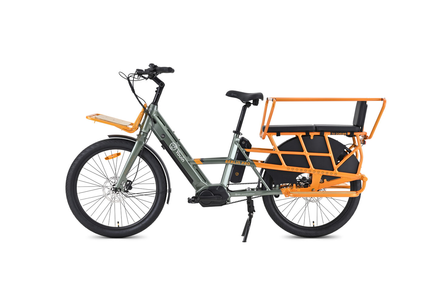 Bicicleta el&eacute;ctrica cargo Berlin Pro