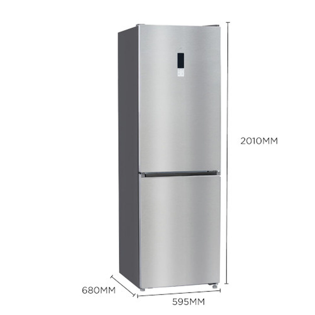 Frigor&iacute;fico Combi 201x60 No Frost TCL RP456BIE1EU Mega Space Inox Clase E