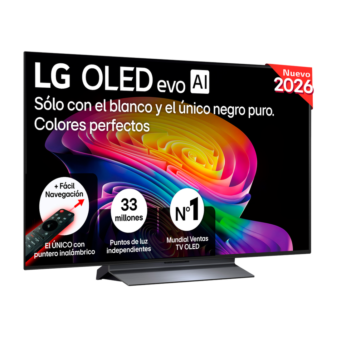 Smart TV OLED evo AI 48 pulgadas 4K OLED48C66