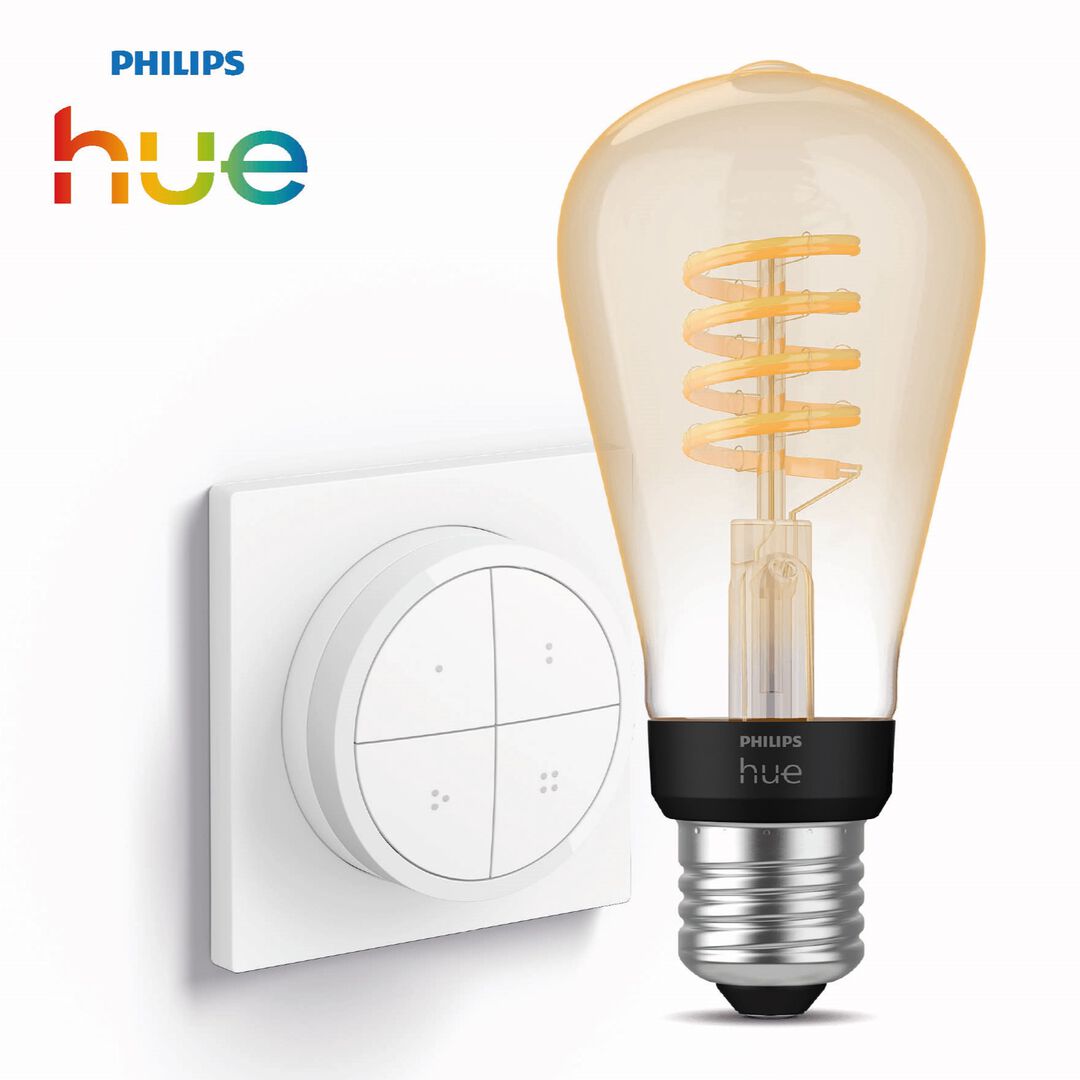 Bombilla Inteligente Filam. blanco E 27 ST64+Tap