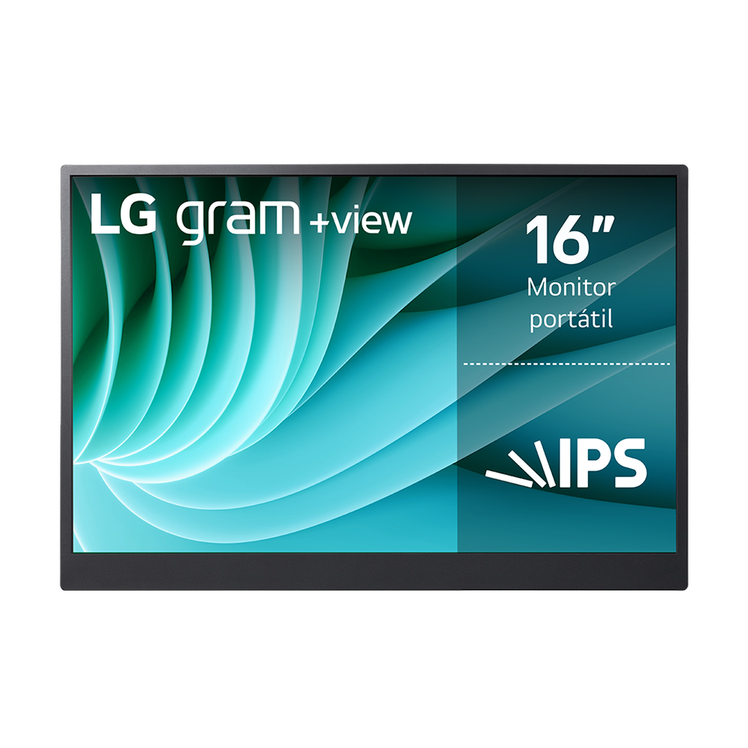 Monitor Port&aacute;til 16MR70 16" USB-C Negro y Plata
