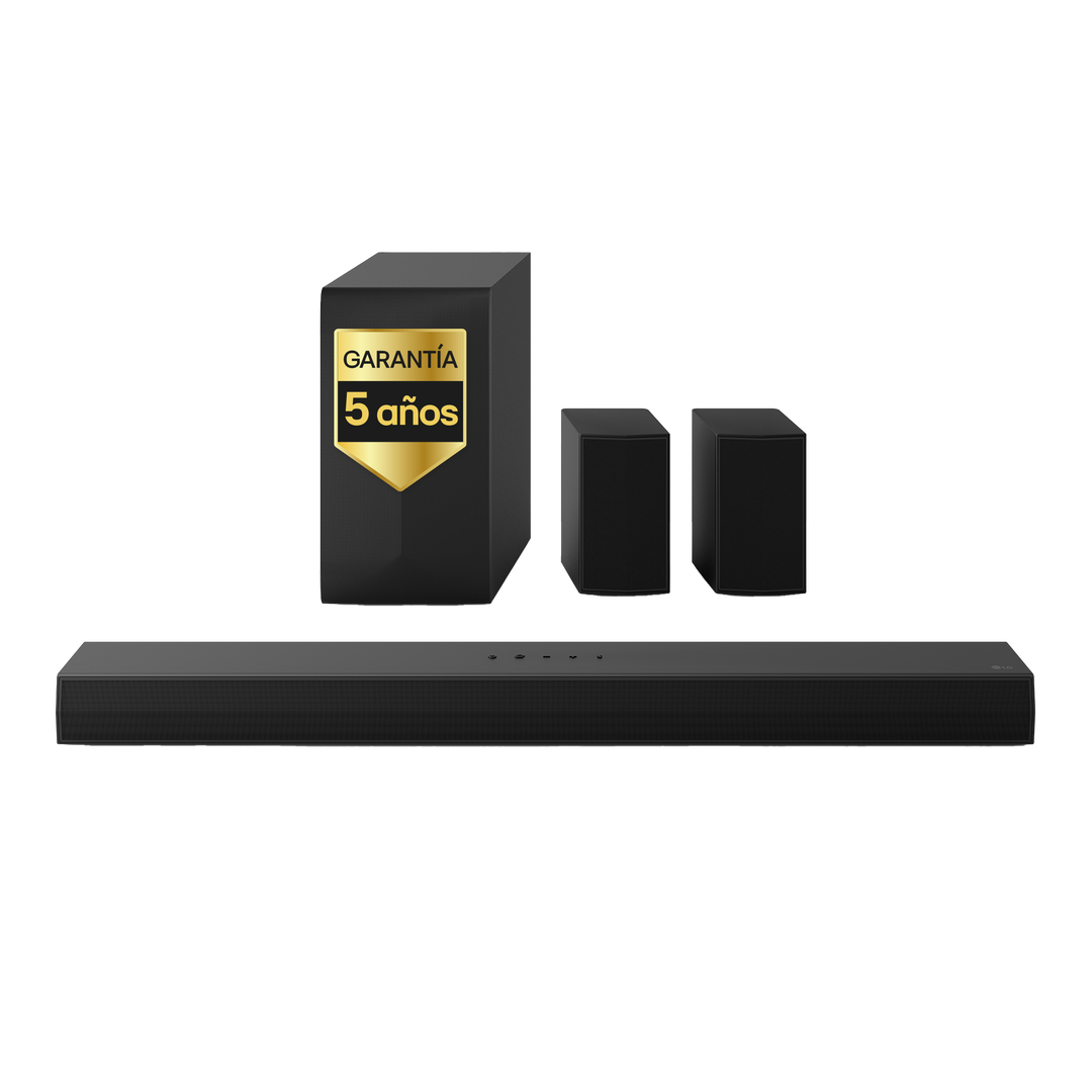 Barra 5.1.1 con sub y traseros &ldquo;wireless&rdquo;, Dolby Atmos, IA y dise&ntilde;o premium.